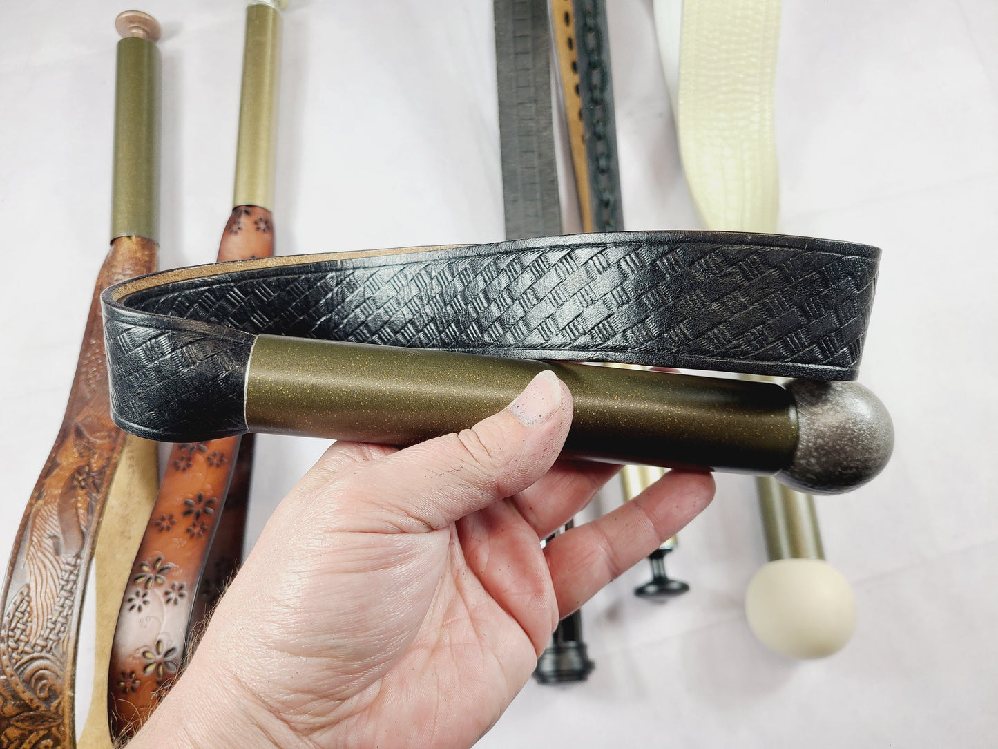 Leather Belt Paddles